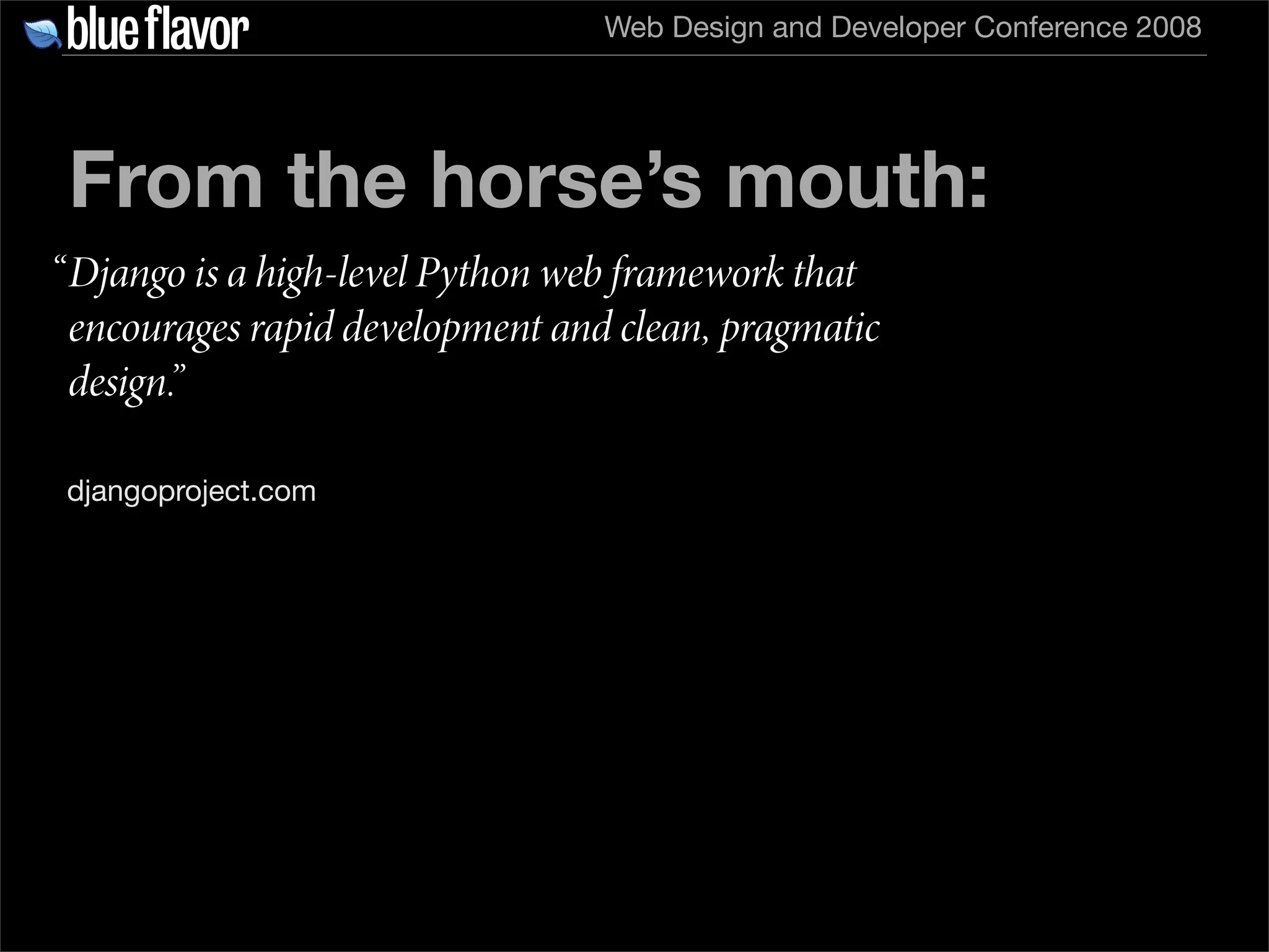 Getting Started With Django