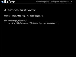 Getting Started With Django