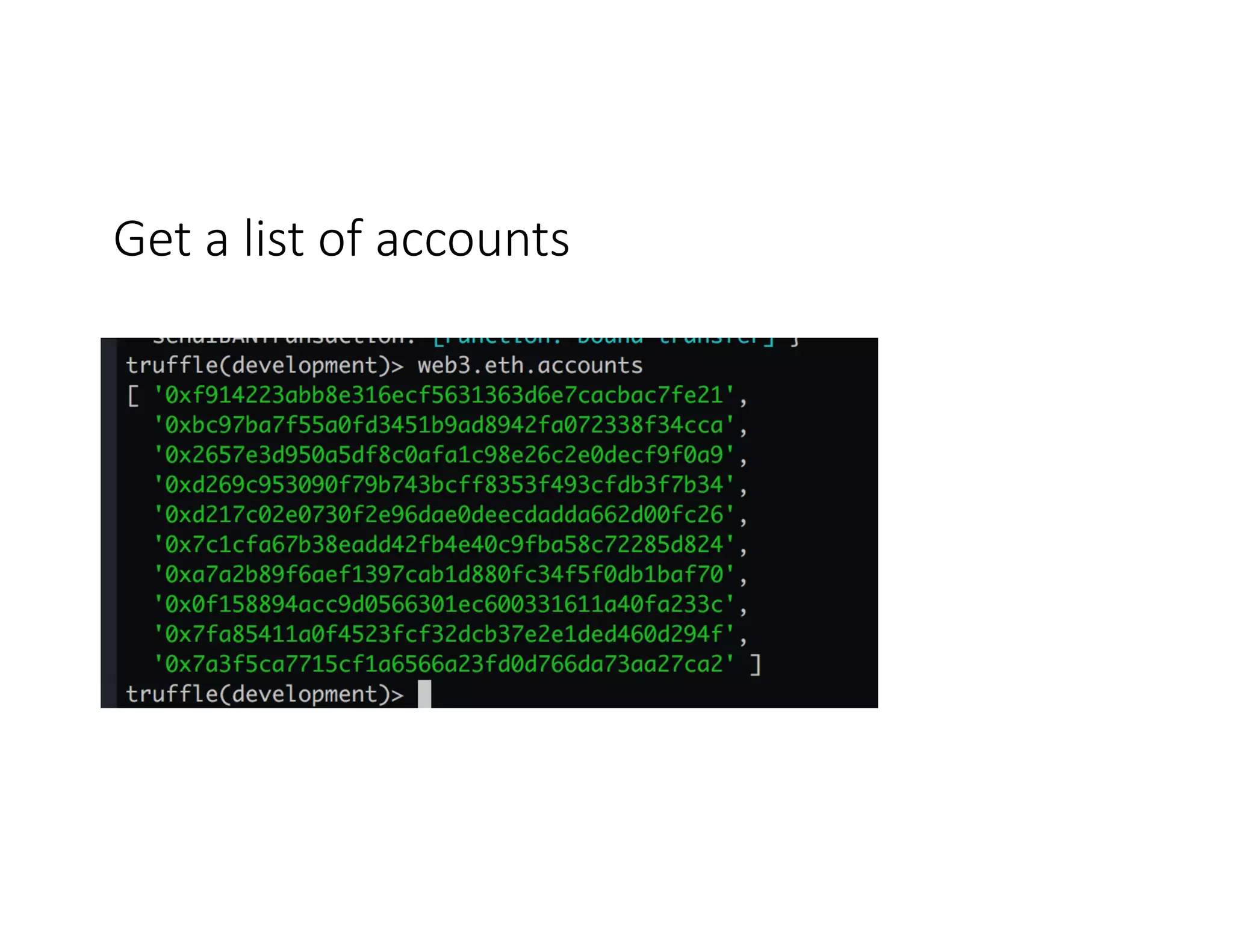 Get	a	list	of	accounts 