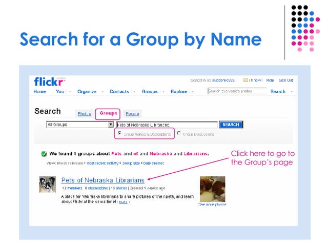 Getting Started With Flickr Ppt Free Download