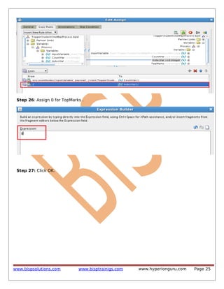 Step 26: Assign 0 for TopMarks .

Step 27: Click OK.

www.bispsolutions.com

www.bisptrainigs.com

www.hyperionguru.com

Page 25

 