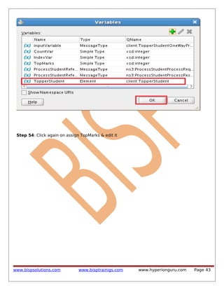 Step 54: Click again on assign TopMarks & edit it

www.bispsolutions.com

www.bisptrainigs.com

www.hyperionguru.com

Page 43

 