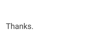 Thanks.
 