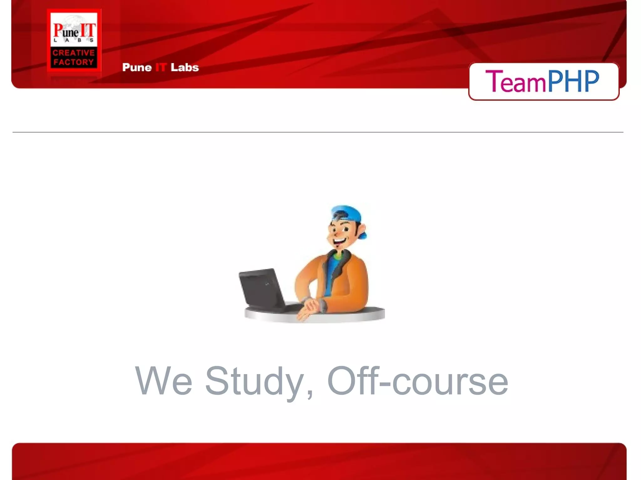 We Study, Off-course 