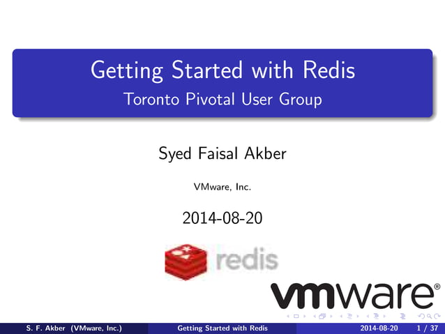 Getting Started with Redis | PPT