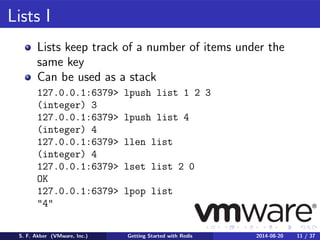 Getting Started with Redis | PDF