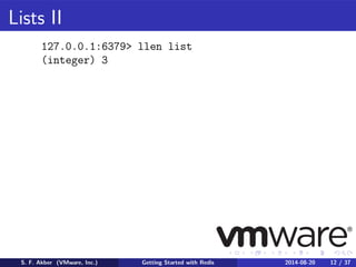 Getting Started with Redis | PDF