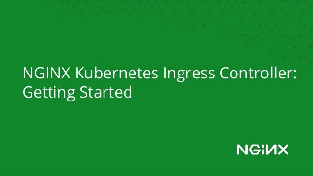 nginx kubernetes ingress controller