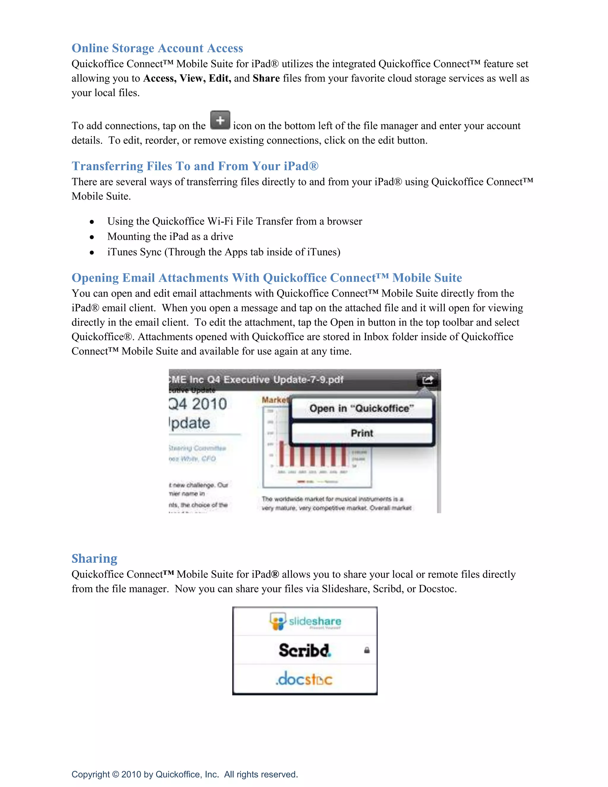 Tap and drag left or right to scroll through the folder hierarchy