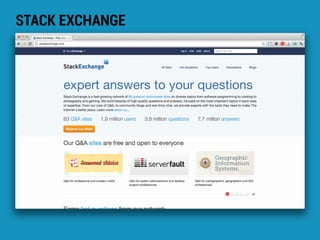 STACK EXCHANGE
 