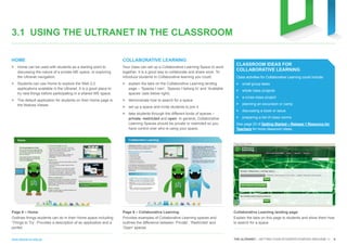 Getting your-students-started on the Ultranet | PDF