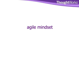agile mindset 