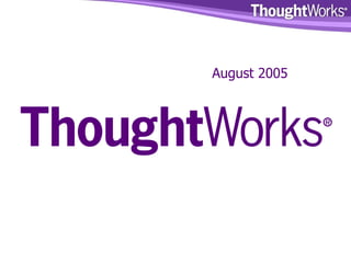 August 2005 