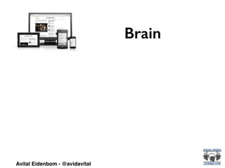 Brain
Avital Eidenbom - @avidavital
 