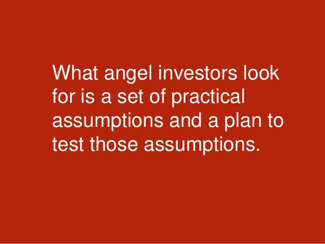 Getting angel or VC funding for your venture - 웹