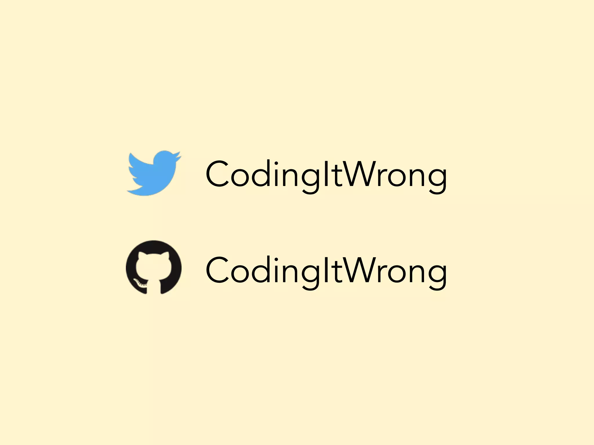 CodingItWrong CodingItWrong 