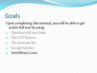 Click “Request an Article.”
 