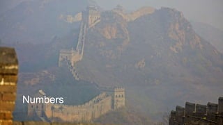 Proprietary and ConfidentialProprietary and Confidential
Numbers
44
 