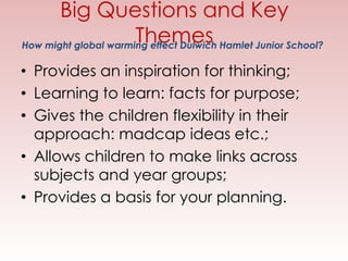 Getting children thinking big questions | PPTX