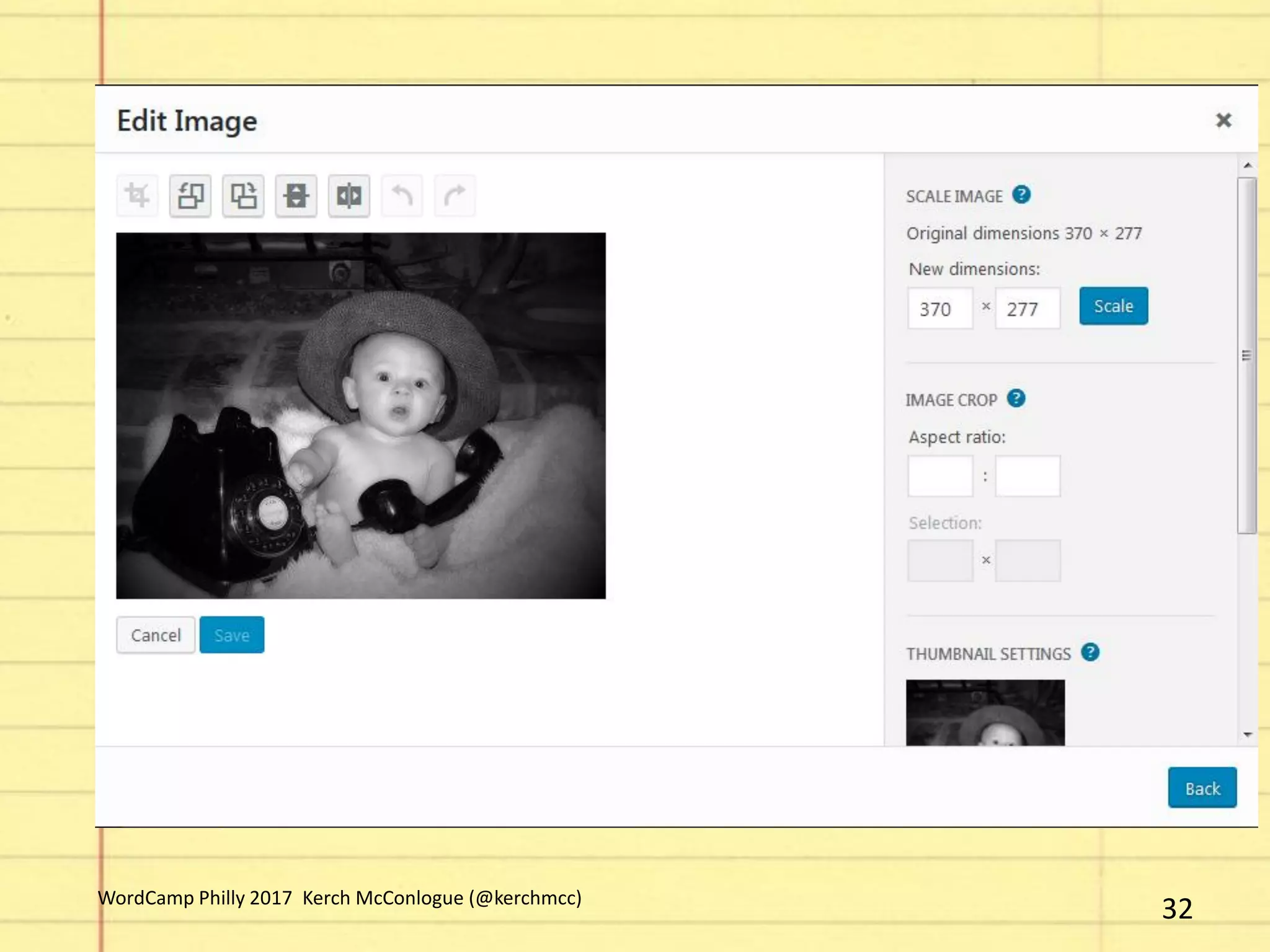 32WordCamp Philly 2017 Kerch McConlogue (@kerchmcc)
 