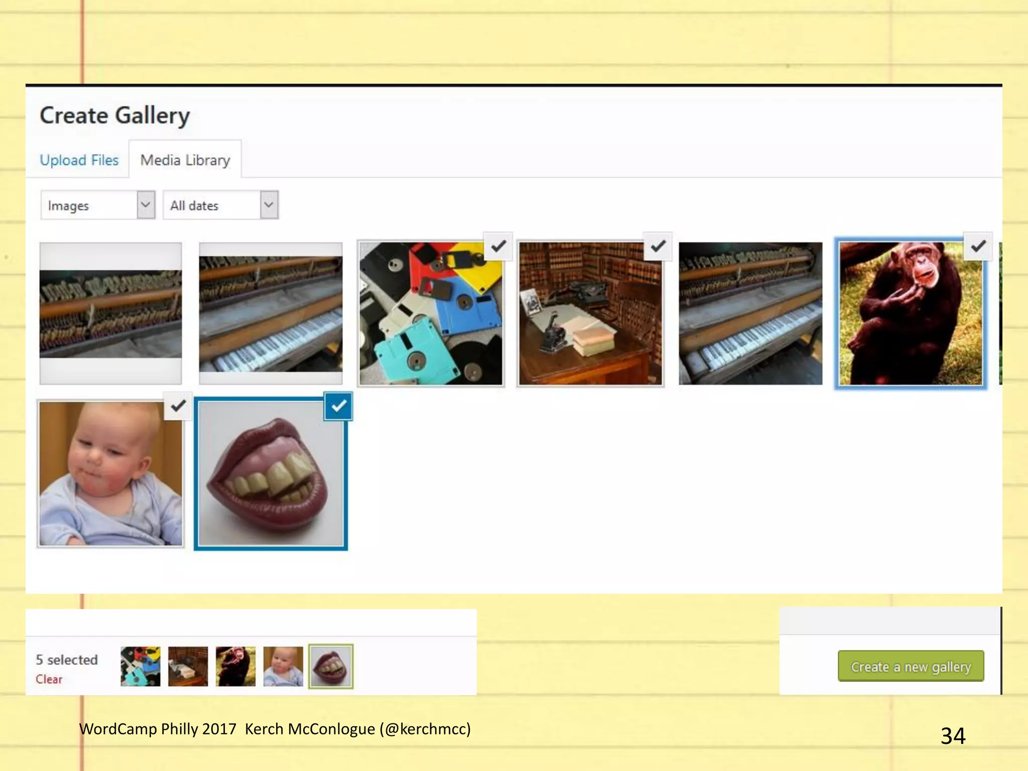 34WordCamp Philly 2017 Kerch McConlogue (@kerchmcc)
 