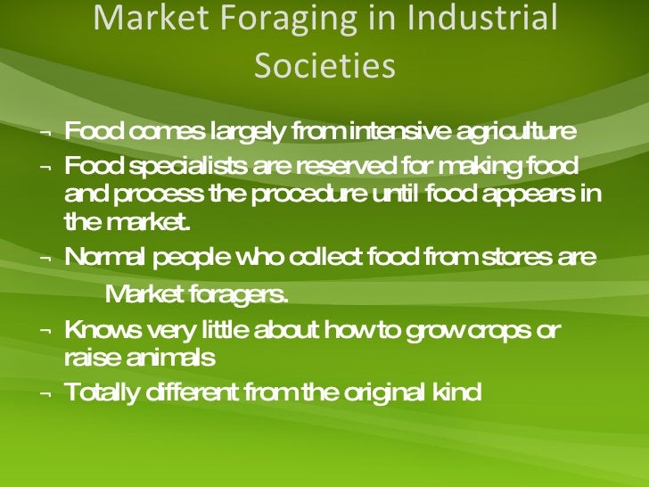 Getting food anthropology