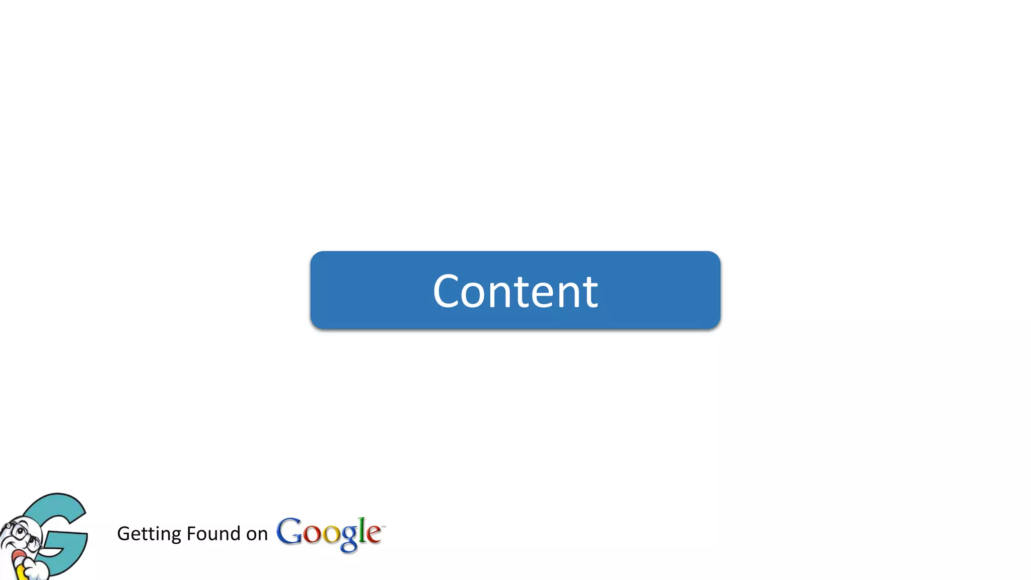 Content

Getting Found on

 