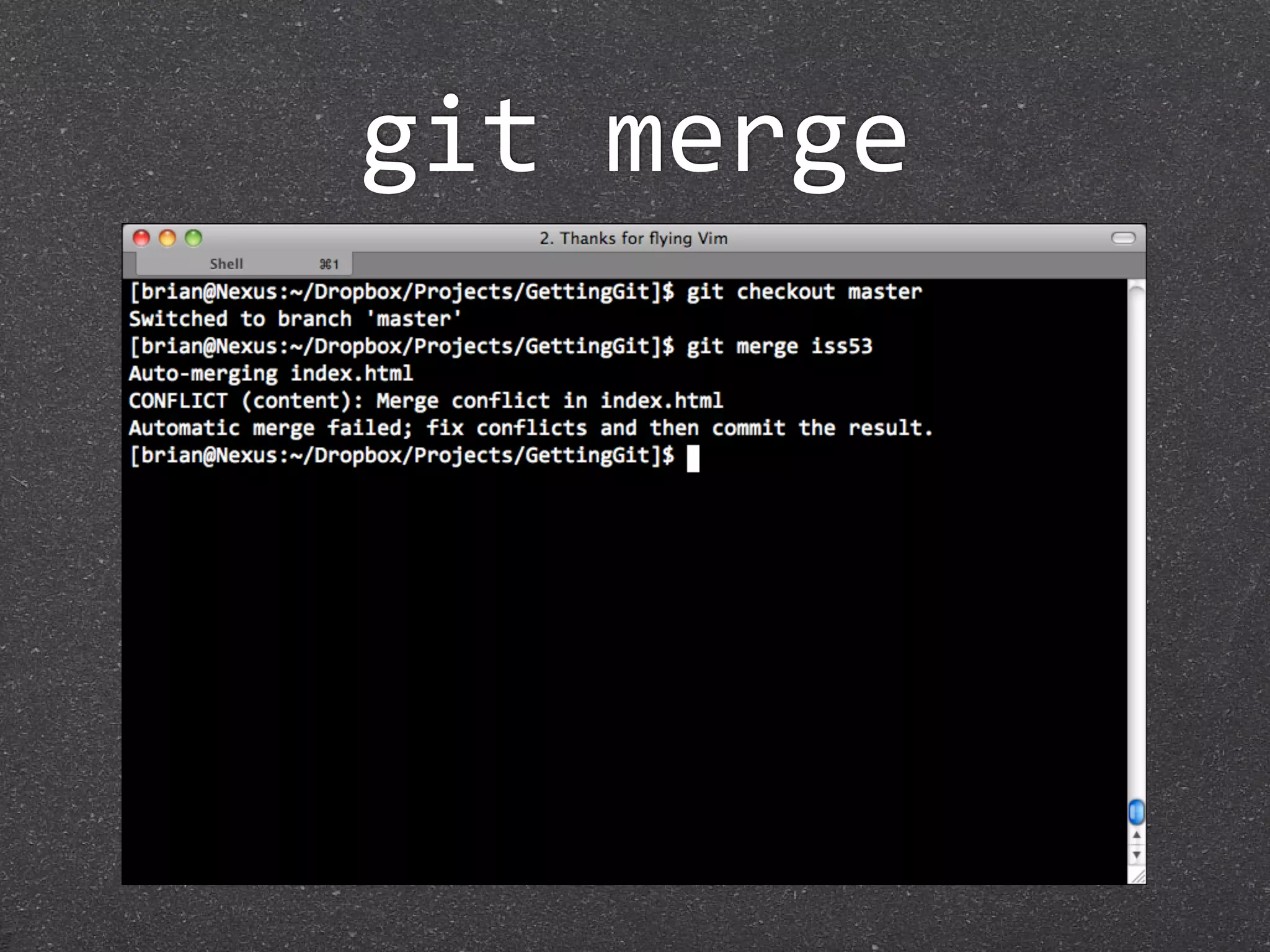 git merge
 