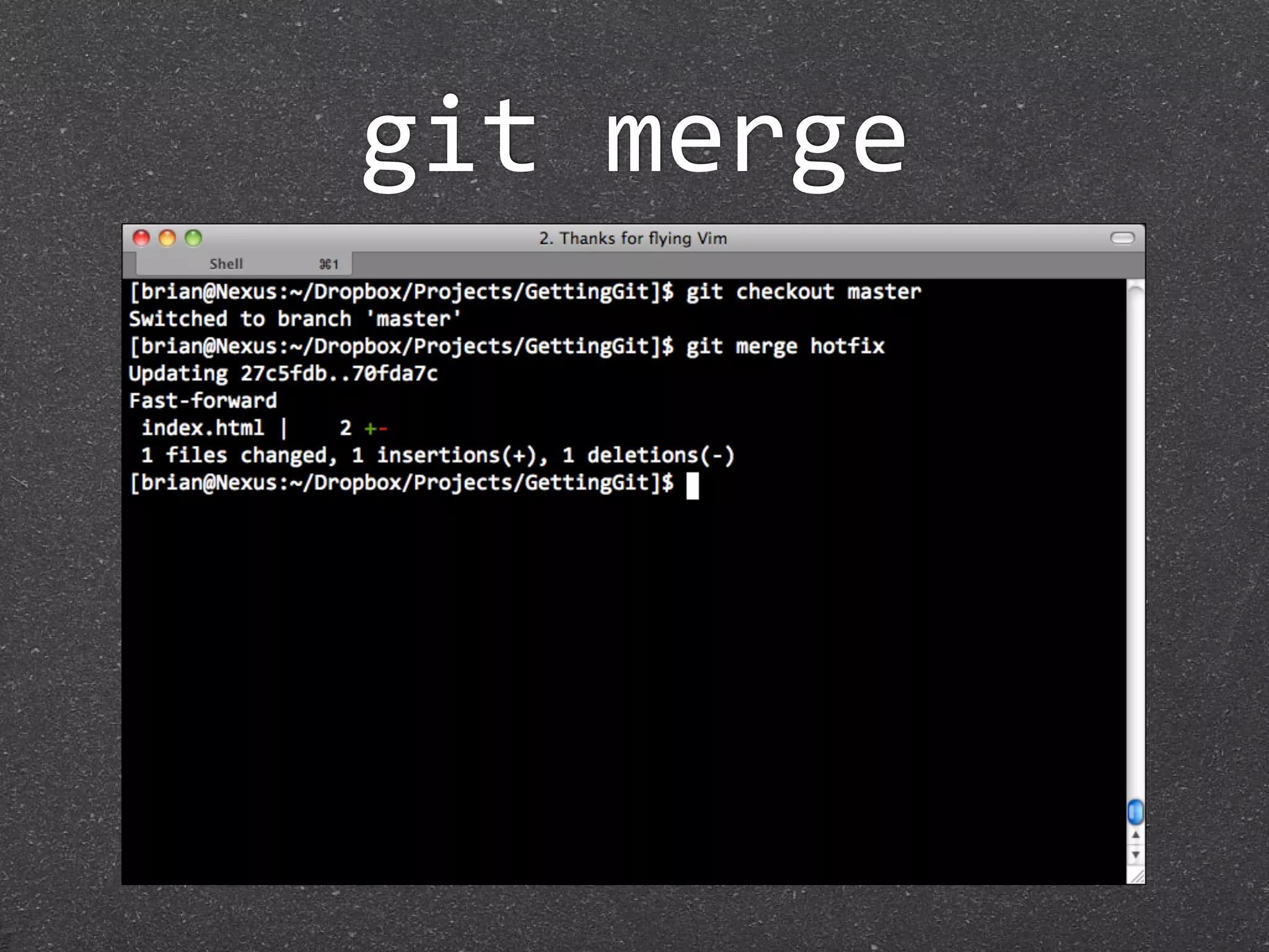 git merge
 