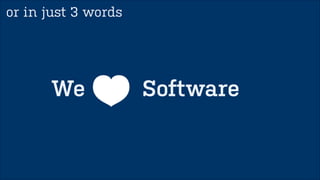 Productivity?? 
we’re not alone 
Is it 
profitable? 
When is it 
done? 
 