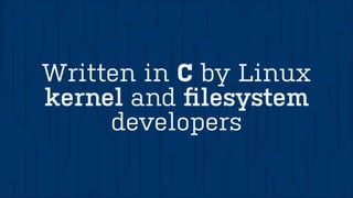 Everything is local 
Except push & pull 
 