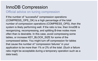 Getting innodb compression_ready_for_facebook_scale Slide 25