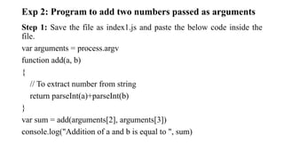 Getting Input from User | PPT