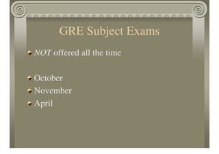 Getting Into Graduate School