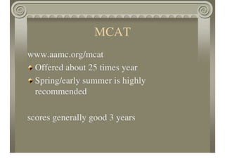 Getting Into Graduate School