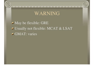 Getting Into Graduate School