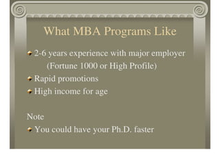 Getting Into Graduate School