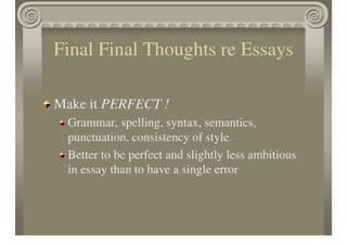 Getting Into Graduate School