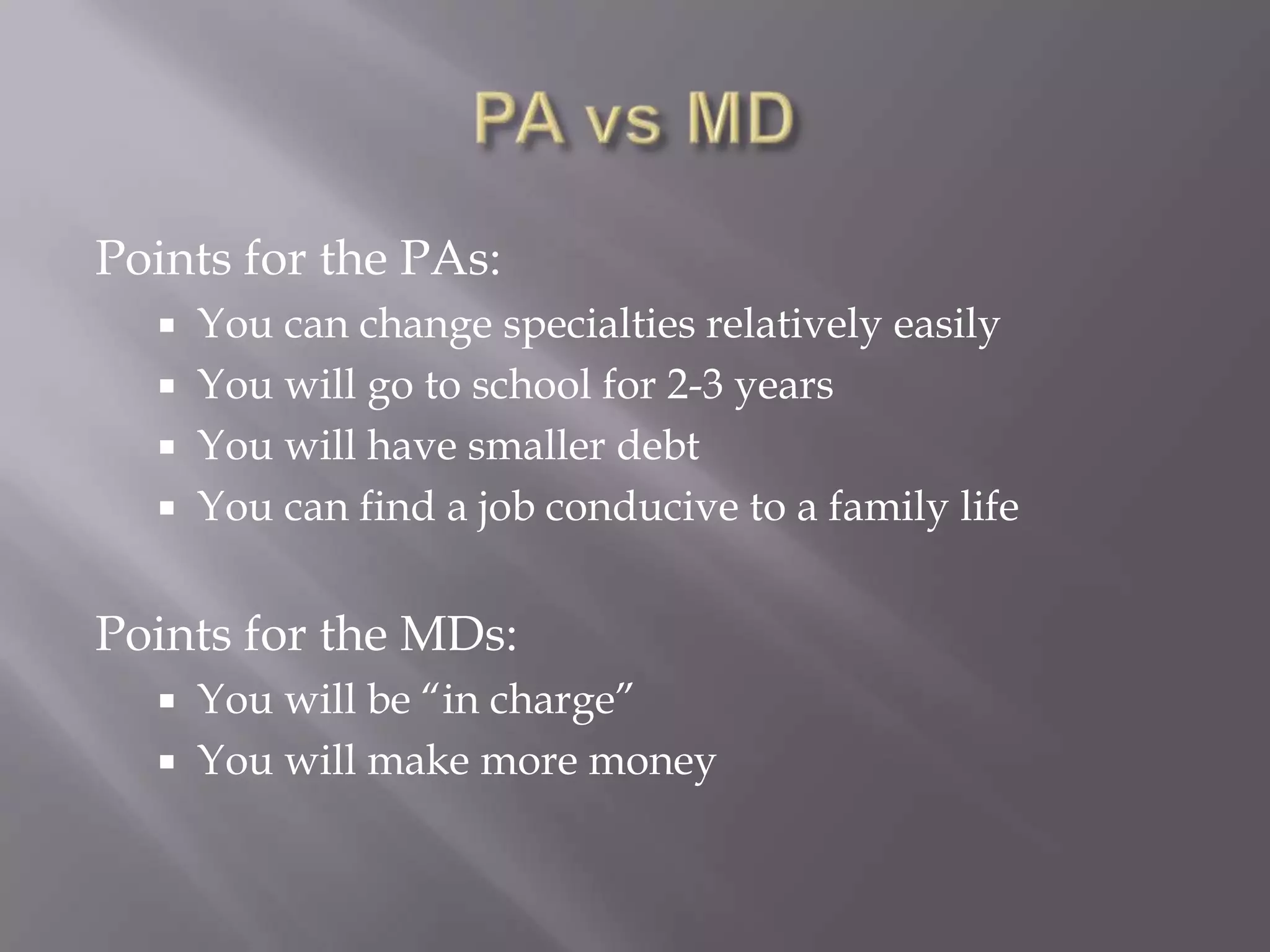 Becoming a competitive applicant