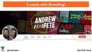 @maykingtea May King Tsang
It starts with Branding!
 