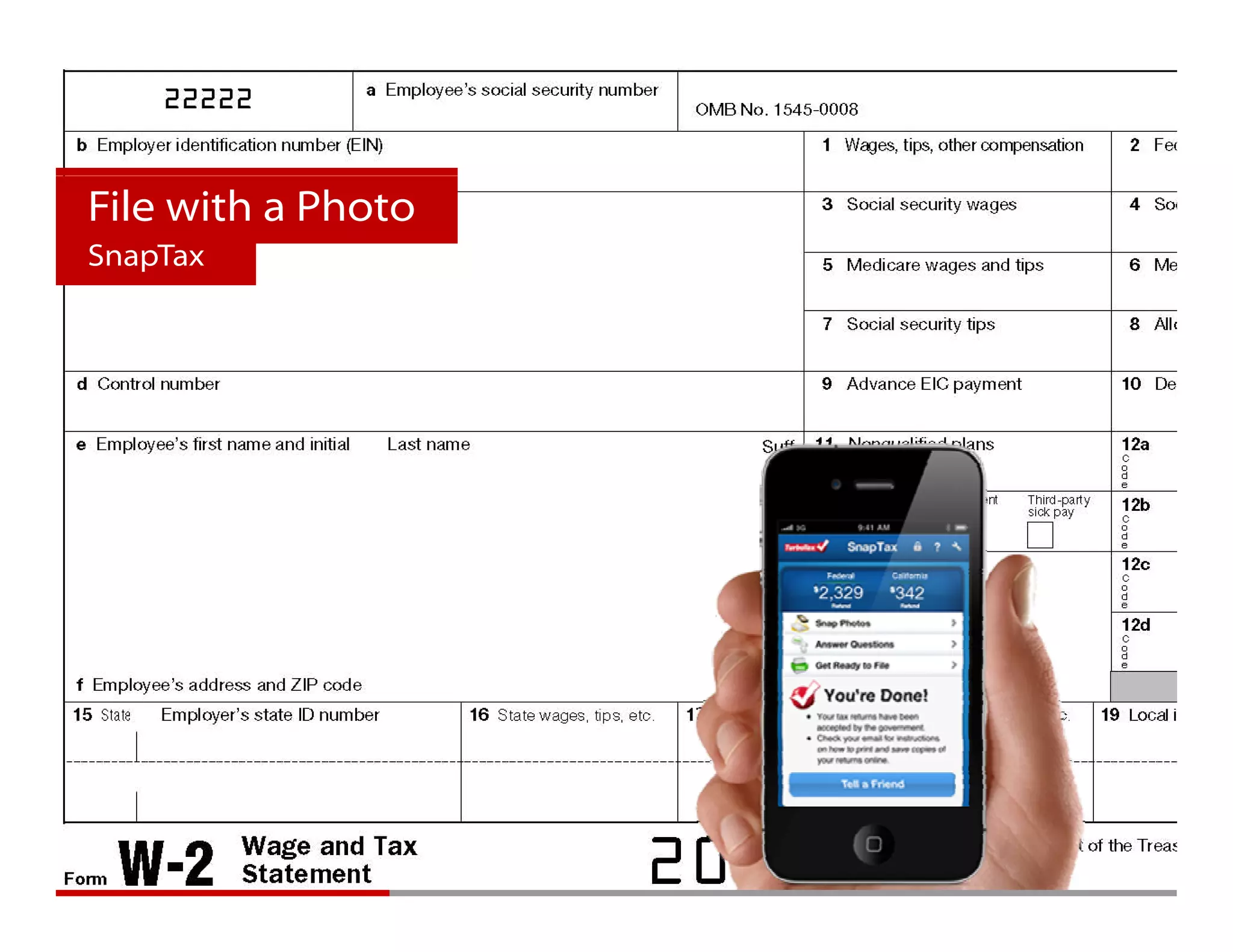 Getting Mobile Right




 File with a Photo
 SnapTax
 