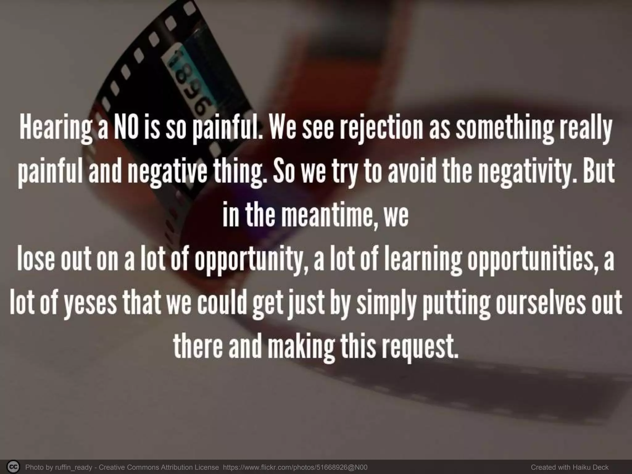 Photo by ruffin_ready - Creative Commons Attribution License https://www.flickr.com/photos/51668926@N00 Created with Haiku Deck
 