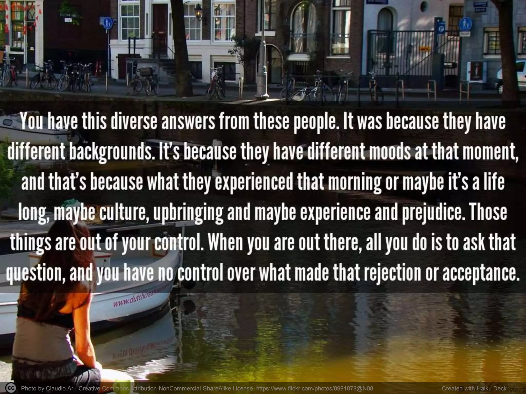 Photo by Claudio.Ar - Creative Commons Attribution-NonCommercial-ShareAlike License https://www.flickr.com/photos/8991878@N08 Created with Haiku Deck
 