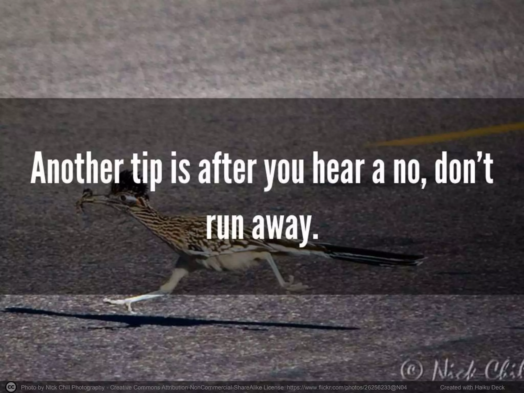 Photo by Nick Chill Photography - Creative Commons Attribution-NonCommercial-ShareAlike License https://www.flickr.com/photos/26256233@N04 Created with Haiku Deck
 