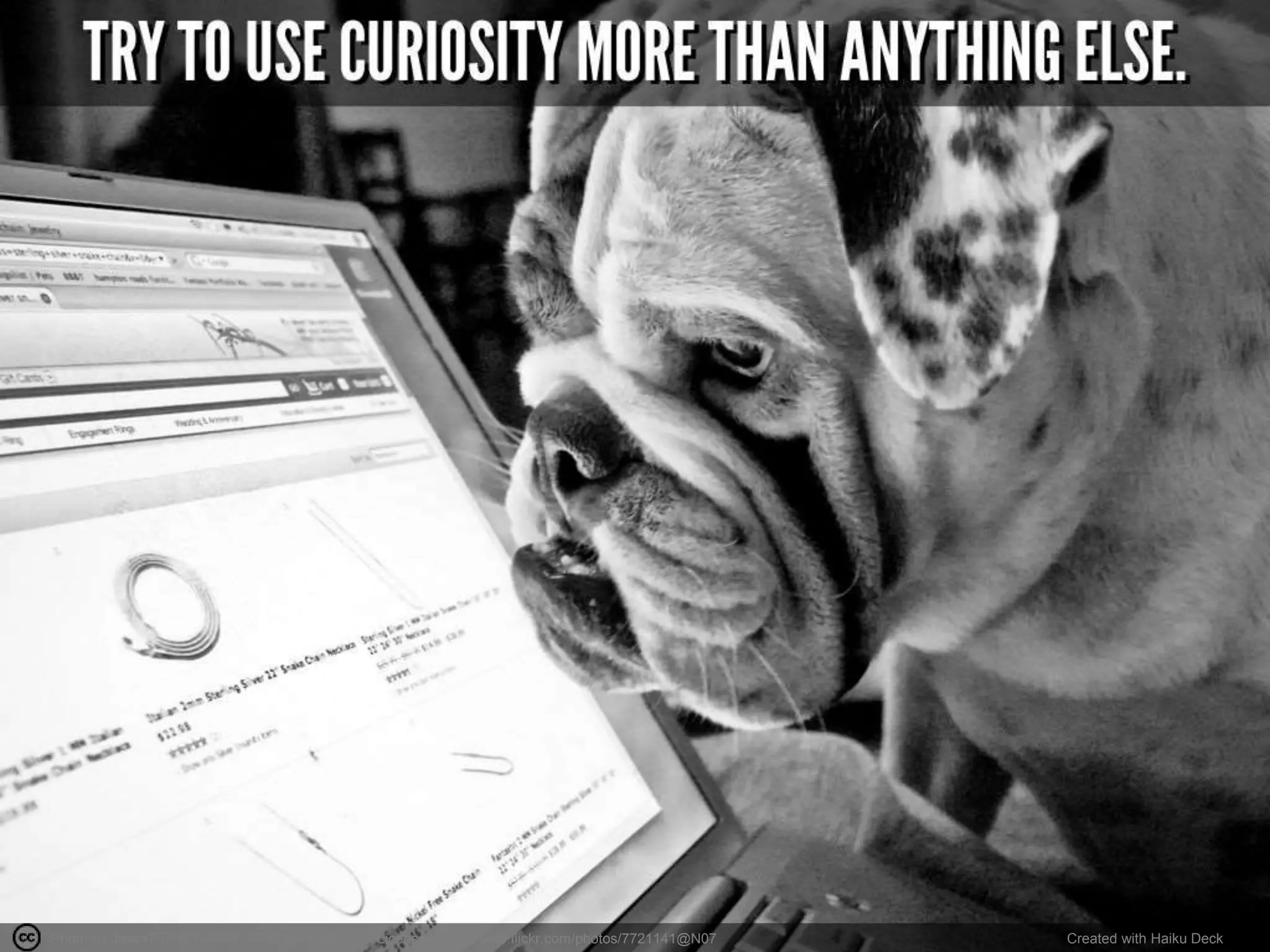 Photo by Jesse757 - Creative Commons Attribution License https://www.flickr.com/photos/7721141@N07 Created with Haiku Deck
 