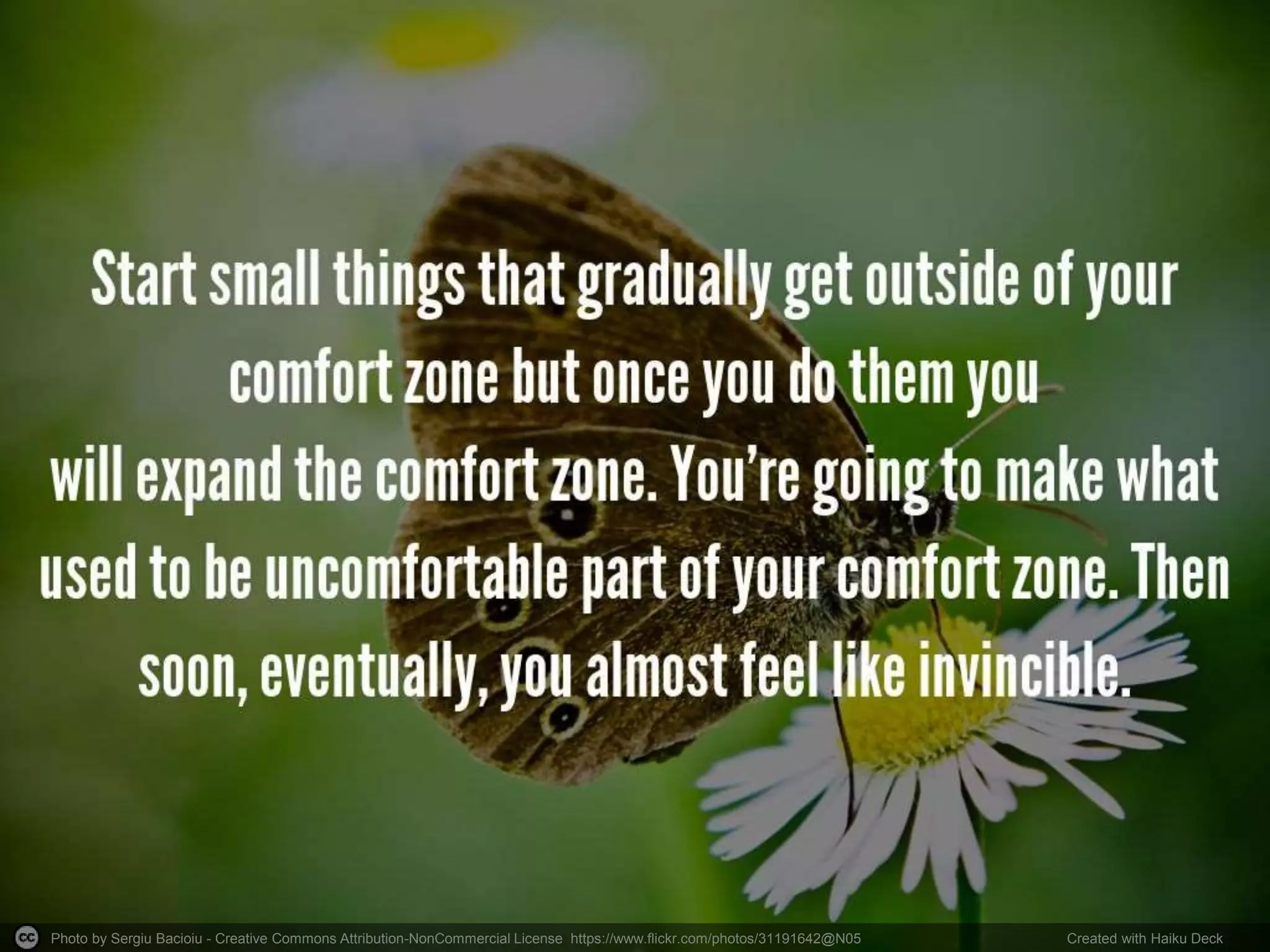 Photo by Sergiu Bacioiu - Creative Commons Attribution-NonCommercial License https://www.flickr.com/photos/31191642@N05 Created with Haiku Deck
 