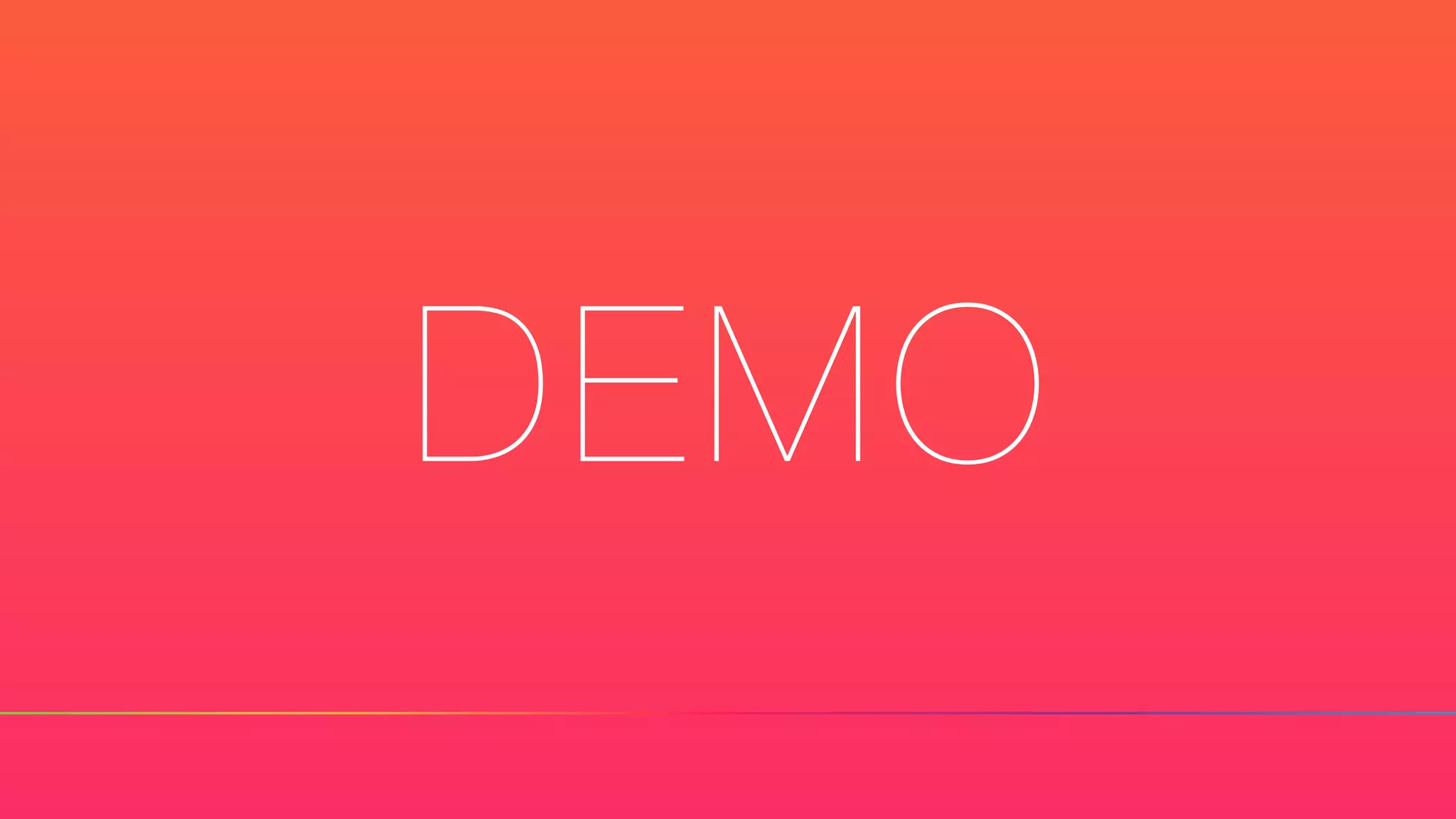 DEMO
 