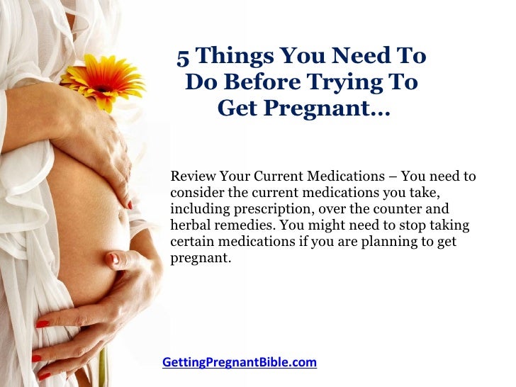 Trying To Get Pregnant