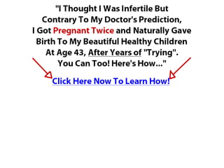 Getting pregnant not ovulating
