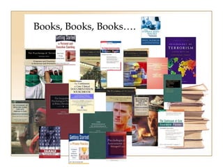 Books, Books, Books…. 
 